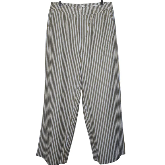 Scotch And Soda Striped Brown And Blue Women's Pants Size XL - Picture 2 of 14